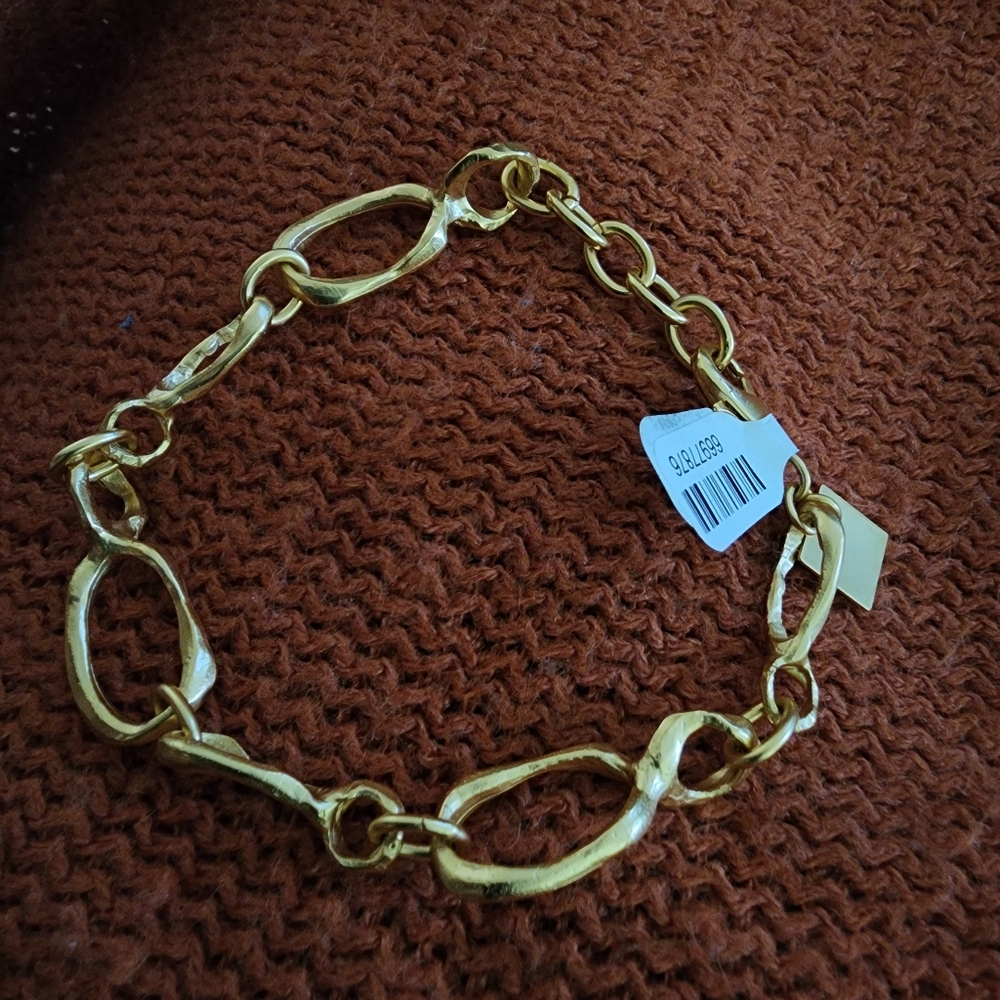 Lingua Nigra Small Favors Link Sculptured Bracelet - Picture 5 of 5